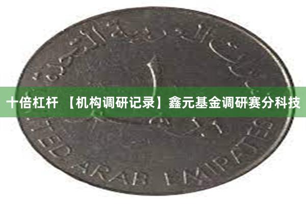 十倍杠杆 【机构调研记录】鑫元基金调研赛分科技