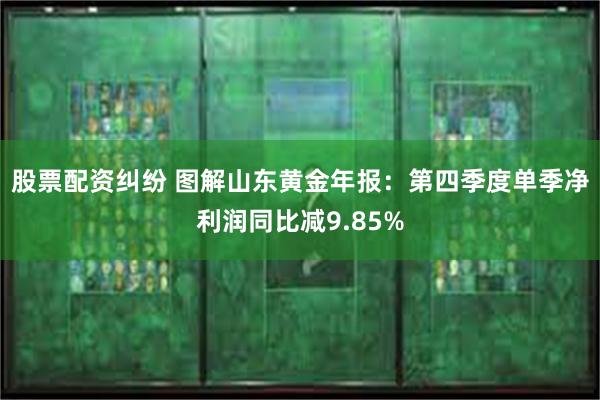 股票配资纠纷 图解山东黄金年报：第四季度单季净利润同比减9.85%