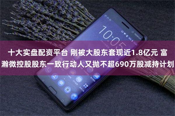 十大实盘配资平台 刚被大股东套现近1.8亿元 富瀚微控股股东一致行动人又抛不超690万股减持计划