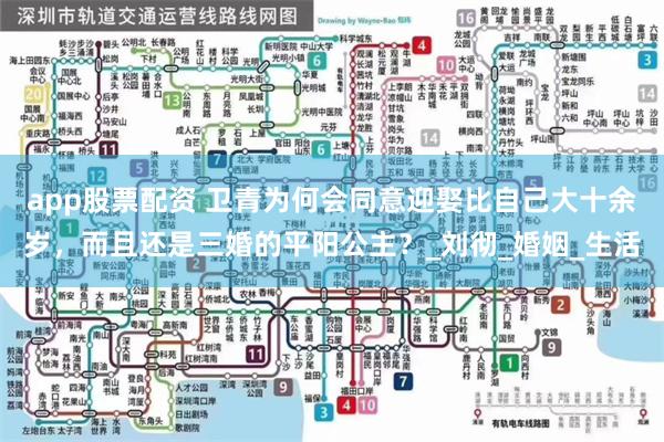 app股票配资 卫青为何会同意迎娶比自己大十余岁，而且还是三婚的平阳公主？_刘彻_婚姻_生活