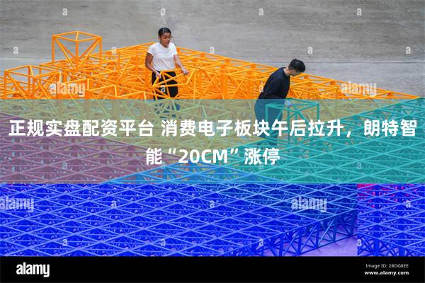 正规实盘配资平台 消费电子板块午后拉升，朗特智能“20CM”涨停