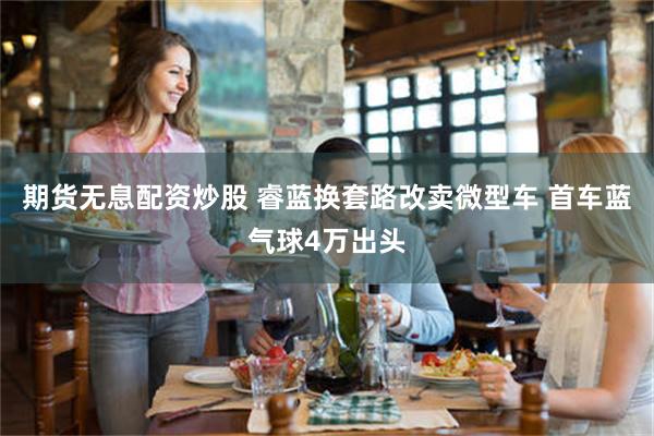 期货无息配资炒股 睿蓝换套路改卖微型车 首车蓝气球4万出头